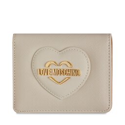 LOVE MOSCHINO Portefeuille femme petit format LOVE MOSCHINO JC5731PP0HKL0110 Avorio