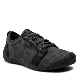 Keen Обувки Keen Howser Canvas Lace-Up 1026145 Black/Black