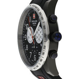 

Годинник Swiss Alpine Military 7082.9877 Black/Black/Black, Чорний