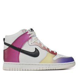 

Взуття Nike Dunk High FD0802 100 Summit White/Black/Team Red/Gym Red, Білий