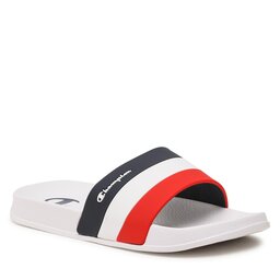 Champion Papucs Champion Slide All American B Ps S32632-CHA-WW001 Wht