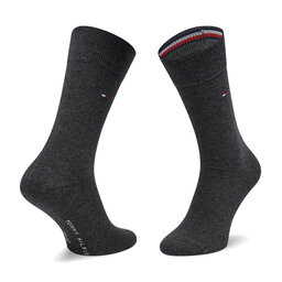 

Набір 2 пар високих чоловічих шкарпеток Tommy Hilfiger 342021001 Anthracite 039, Сірий