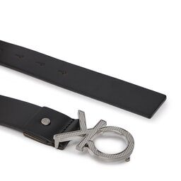 

Чоловічий ремінь Calvin Klein Adj Ck Metal Diagonal K50K510926 Ck Black BAX, Чорний