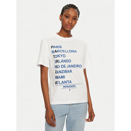 Patrizia Pepe Patrizia Pepe Camiseta 8M1687/J261-W103 Blanco Regular Fit