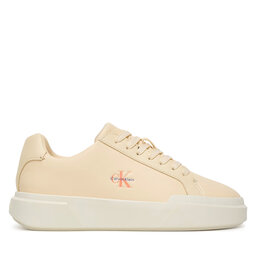 Calvin Klein Sneakers Calvin Klein Chunky Cupsole Laceup Lth Ml YW0YW01947 Creme