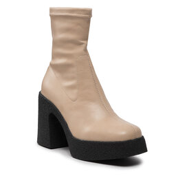 DeeZee Polokozačky DeeZee ZAL96063T-3 Beige