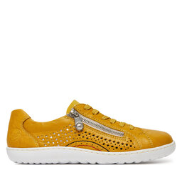 Rieker Sneakersy Rieker 52824-68 Żółty