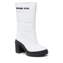 MICHAEL Michael Kors Cizme MICHAEL Michael Kors Holt Quilted Boot 40F2HOMB5D Optic White
