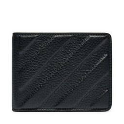 Off-White Голям мъжки портфейл Off-White OMNC056S23LEA0011000 Черен