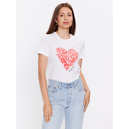 ONLY ONLY Marškinėliai 15266625 Balta Regular Fit