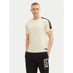 EA7 Emporio Armani EA7 Emporio Armani Camiseta 7M000138 AF10375 U1079 Écru Regular Fit
