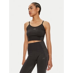 adidas adidas Top Aeroknit IB0684 Črna Slim Fit