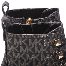 

Ботильйони MICHAEL Michael Kors Haskell Bootie 40F2HSFE5B Blk/Gold, Чорний