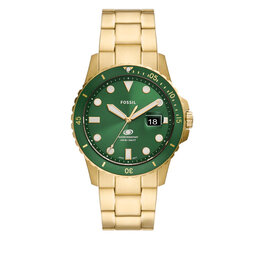 Fossil Uhr Fossil Blue FS5950 Gold