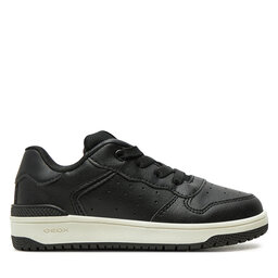 Geox Сникърси Geox J Washiba Boy J45LQB 000BC C9999 S Черен