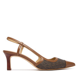 MICHAEL Michael Kors Pumps MICHAEL Michael Kors Alora Toe Cao Mid Sling 40R6AOMS1B Braun