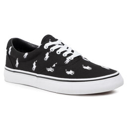Polo Ralph Lauren Tenisówki Polo Ralph Lauren Thorton 816839230002 Blk/Wht
