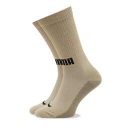 

Набір 2 пар високих чоловічих шкарпеток Puma Men Front Logo Crew 2P 938010 Beige Combo 03, Бежевий