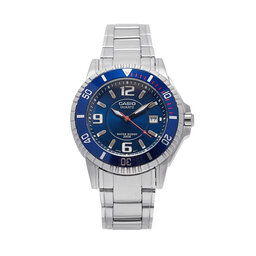 Casio Zegarek Casio MTD-1053D-2AVES Srebrny