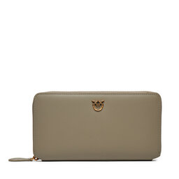 PINKO Cartera grande para mujer Pinko Ryder Zip Around AI 24-25 PCPL 100250 A0F1 Beis