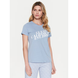 Guess Guess T-Shirt Aurelia W3RI26 JA914 Blau Regular Fit
