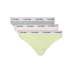 Calvin Klein Underwear Calvin Klein Underwear Набір з 3 пар стрінгів 000QD5209E Кольоровий