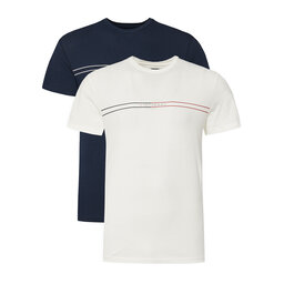 Tommy Jeans Tommy Jeans 2er-Set T-Shirts Entry Graphic DM0DM21902 Bunt Slim Fit