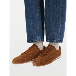 Tommy Hilfiger Sneakers Tommy Hilfiger Th Bella Low Profile Studs FW0FW09882 Braun