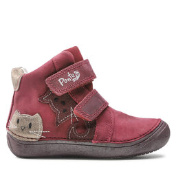 Черевики Ponte DA03-1-257A Raspberry, Бордовий