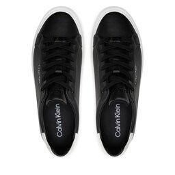 

Снікерcи Calvin Klein Vulcanized Lace Up Lth HW0HW02037 Black/White 0GN, Чорний