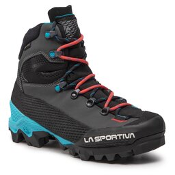

Трекінгові черевики La Sportiva Aequilibrium Lt Woman Gtx GORE-TEX 21Z999402 Black/Hibiscus, Чорний
