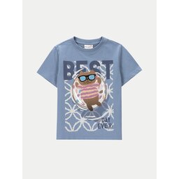 Coccodrillo Coccodrillo Marškinėliai WC4143202NWK Mėlyna Regular Fit