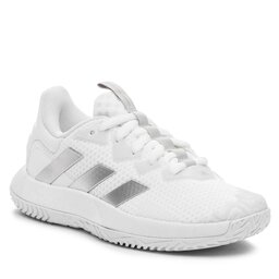 adidas Čevlji adidas SoleMatch Control Tennis Shoes ID1502 Ftwwht/Silvmt/Greone