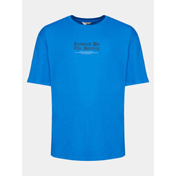 Redefined Rebel Redefined Rebel Marškinėliai Rafael 221165GOTS Mėlyna Regular Fit