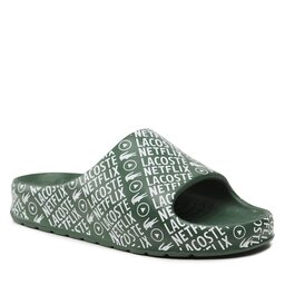 Lacoste Natikače Lacoste Lacoste x Netlix 745CMA00652D2 Dk Grn/Wht