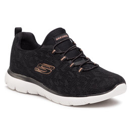 Skechers Schuhe Skechers Leopard Spot 149037/BKRG Black/Rose Gold