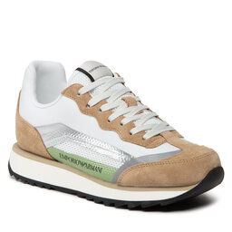 Emporio Armani Sportcipő Emporio Armani X3X151 XN204 Q859 D.Sand/O.Wh/Slv/Gr