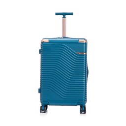 Semi Line Μεσαία Βαλίτσα Semi Line T5812-4 Σκούρο μπλε