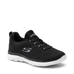 Skechers Sneakersy Skechers Bright Bezel 149204/BKSL Black/Silver