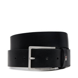 Tommy Hilfiger Ζώνη Ανδρική Tommy Hilfiger Oliver 4.0 AM0AM13175 Μαύρο