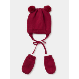 Mayoral Set di Cappello e Guanti Mayoral 9.668 Rosso