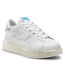 KARL LAGERFELD Zapatillas KARL LAGERFELD KL62610 White Lthr w/Iridescent