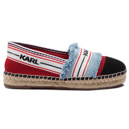 

Еспадрильї KARL LAGERFELD KL80109 Denim Knit Textile Mix, Червоний