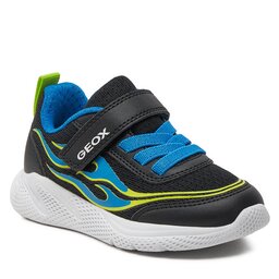 Geox Sneakers Geox J Sprintye Boy J45GBB 01454 C0035 M Black/Lt Blue