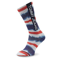 

Високі шкарпетки unisex Tommy Jeans 701220285 Navy/Red 001, Кольоровий