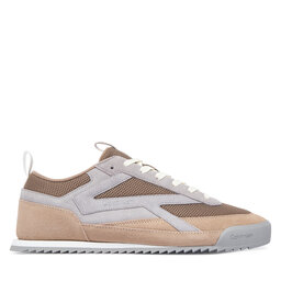 Calvin Klein Sneakers Calvin Klein Low Pro Runner Mix Mat HM0HM02208 Braun