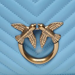 

Сумка Pinko Love Click Classic PE 23 PLTT 100063 A0GK Light Blue E42Q, Голубий