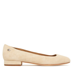 LAUREN RALPH LAUREN Baleriny LAUREN RALPH LAUREN Emellie  802974358001 Beżowy