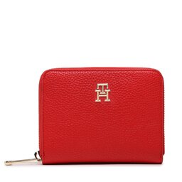 Tommy Hilfiger Portofel Mare de Damă Tommy Hilfiger Th Emblem Med Za AW0AW14649 SNE