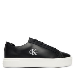 Calvin Klein Sneakers Calvin Klein Basket Cupsole Laceup Lth Ml YM0YM01460 Schwarz